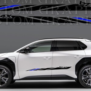 2 colori Nuovo esclusivo Sport Sticker Decal Sportello laterale per Toyota bZ4X 2023