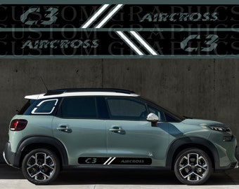 シトロエン C3 エアクロス グラフィック ステッカー 装飾ホイルに適合