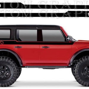 2 colori Nuovo esclusivo Sport Sticker Decal Sportello laterale per Bronco