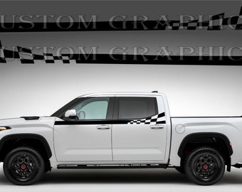 New Set of Stickers Decal Stripe body kit Compatible with Tundra