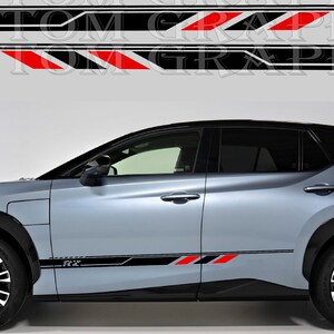 2 colori Nuovo esclusivo Sport Sticker Decal Sportello laterale per Lexus RZ 450e 2023