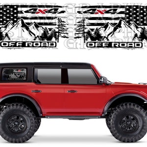 2 colori Nuovo esclusivo Sport Sticker Decal Sportello laterale per Bronco