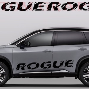 2 colori Nuovo esclusivo Sport Sticker Decal Sportello laterale per Nissan Rogue 2021
