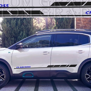 2 colori Nuovo esclusivo Sport Sticker Decal Sportello laterale per Citroen C5 Aircross Hybrid 2020