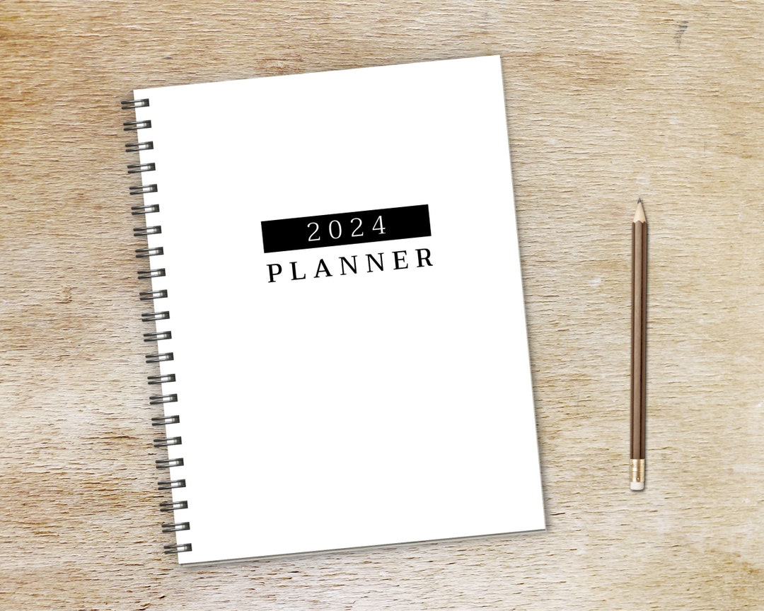 Minimalistic 2024 Printable Planner - Etsy