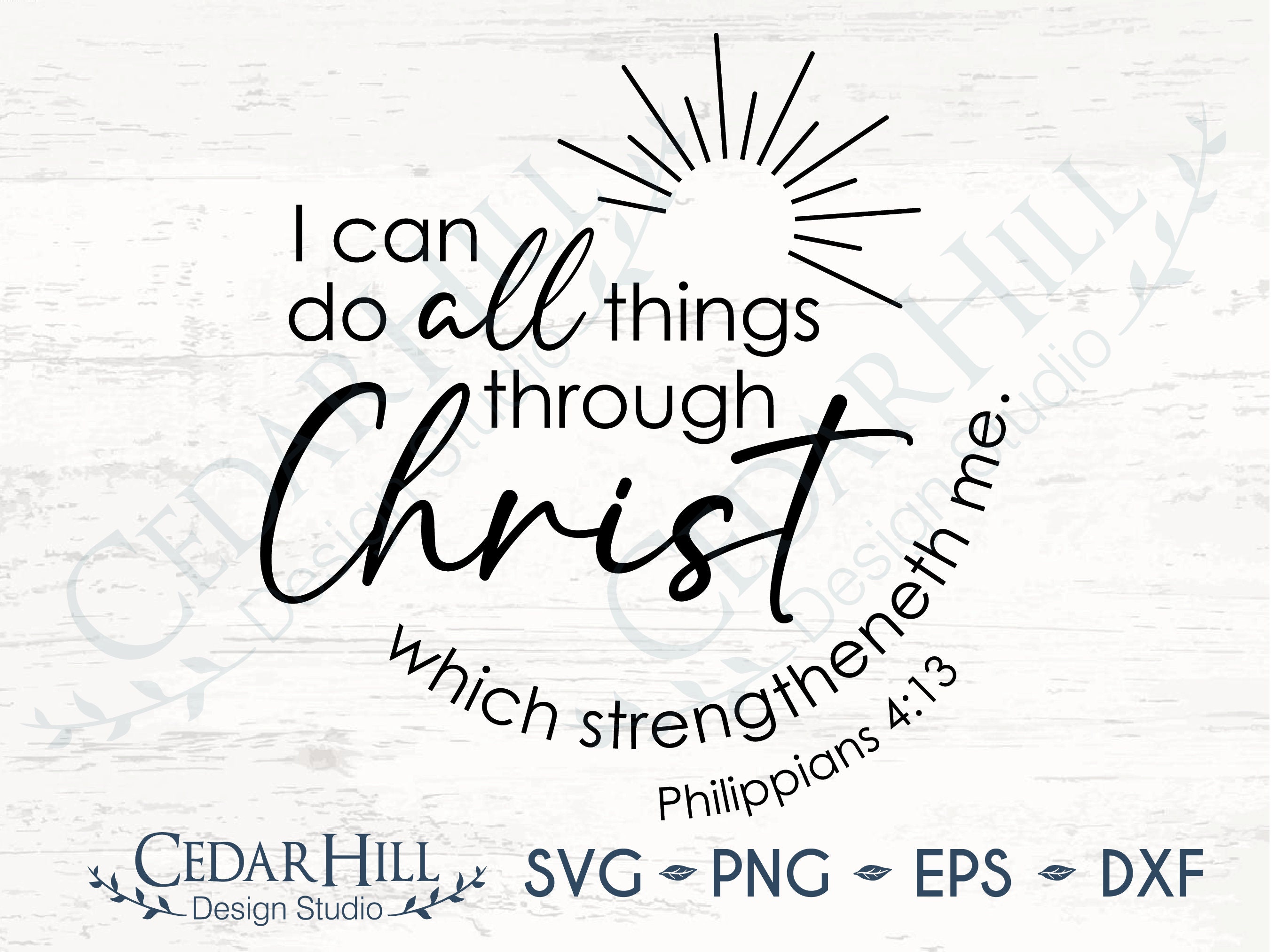 I Can Do All Things Through Christ SVG 2023 LDS Youth Theme Etsy