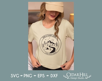Girls Camp Look Unto Christ SVG: 2025 LDS Youth Theme (Digital Download)