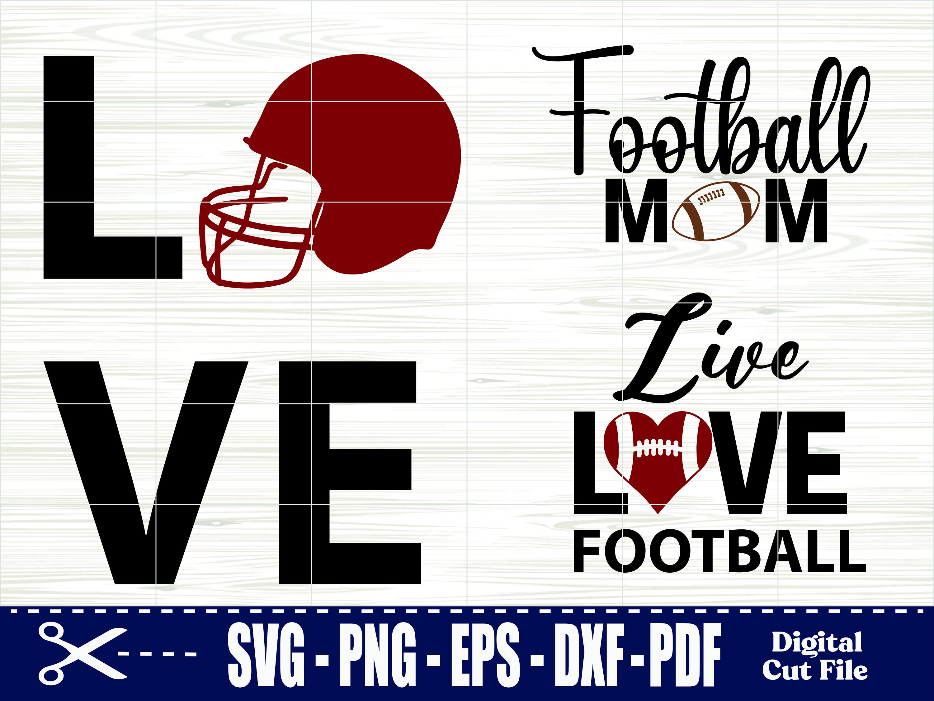 Football Svg, Football SVG Bundle, Football Mom Dad Svg, Football Name ...
