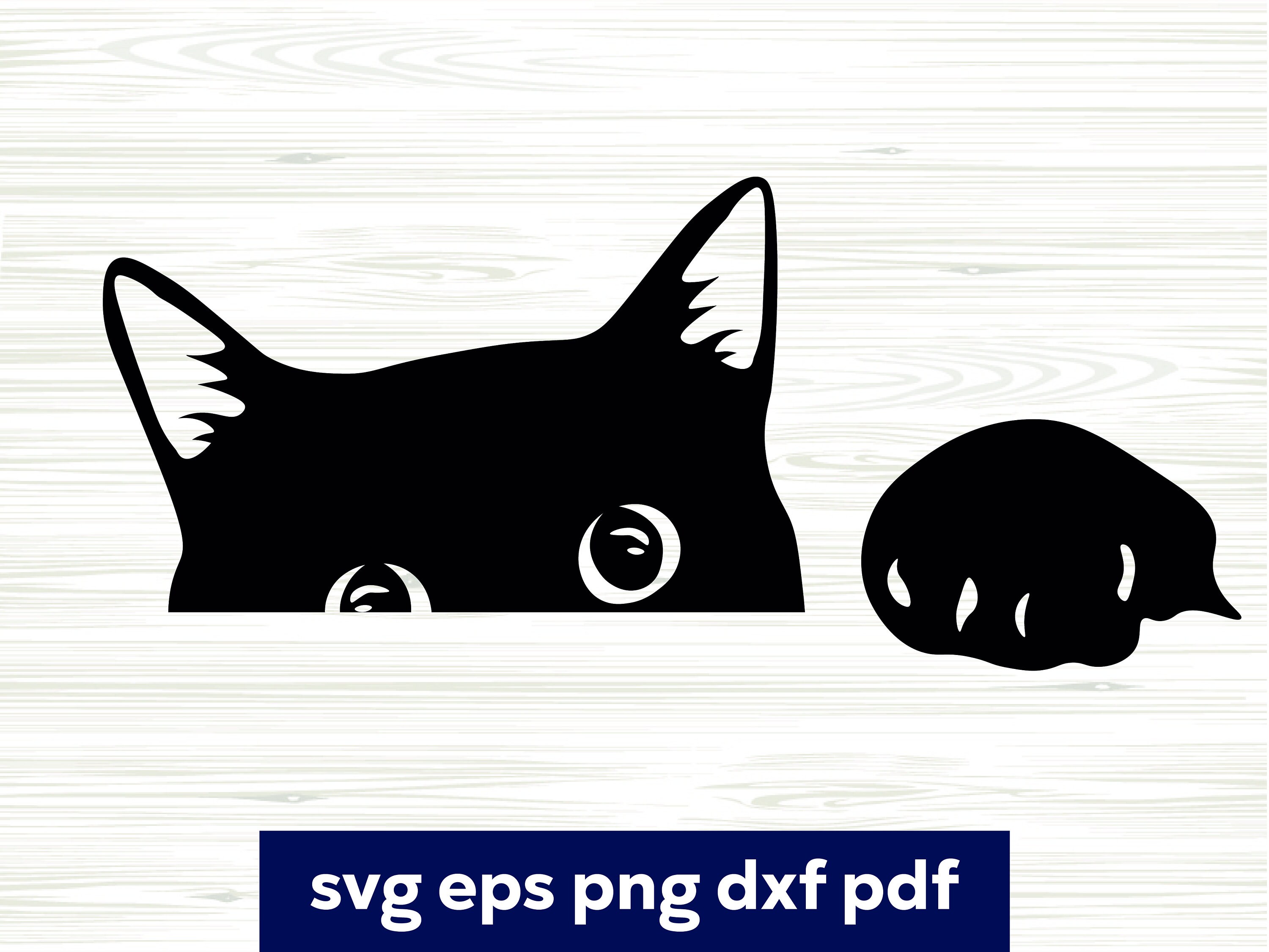 Cat In Black Silhouette Vector SVG Icon (2) - SVG Repo