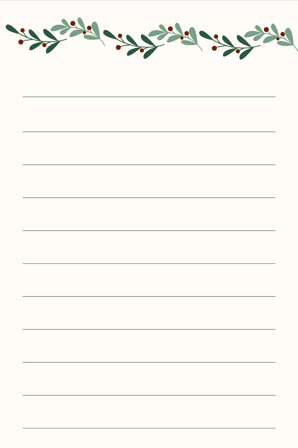 Printable Christmas Notebook - Etsy