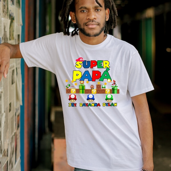 Mario Bros Fathers Day Fonts - Etsy