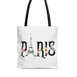 Paris Einkaufstasche, Paris Eiffelturm Einkaufstasche, Einkaufstasche Geschenk für sie, Reisetasche Geschenk