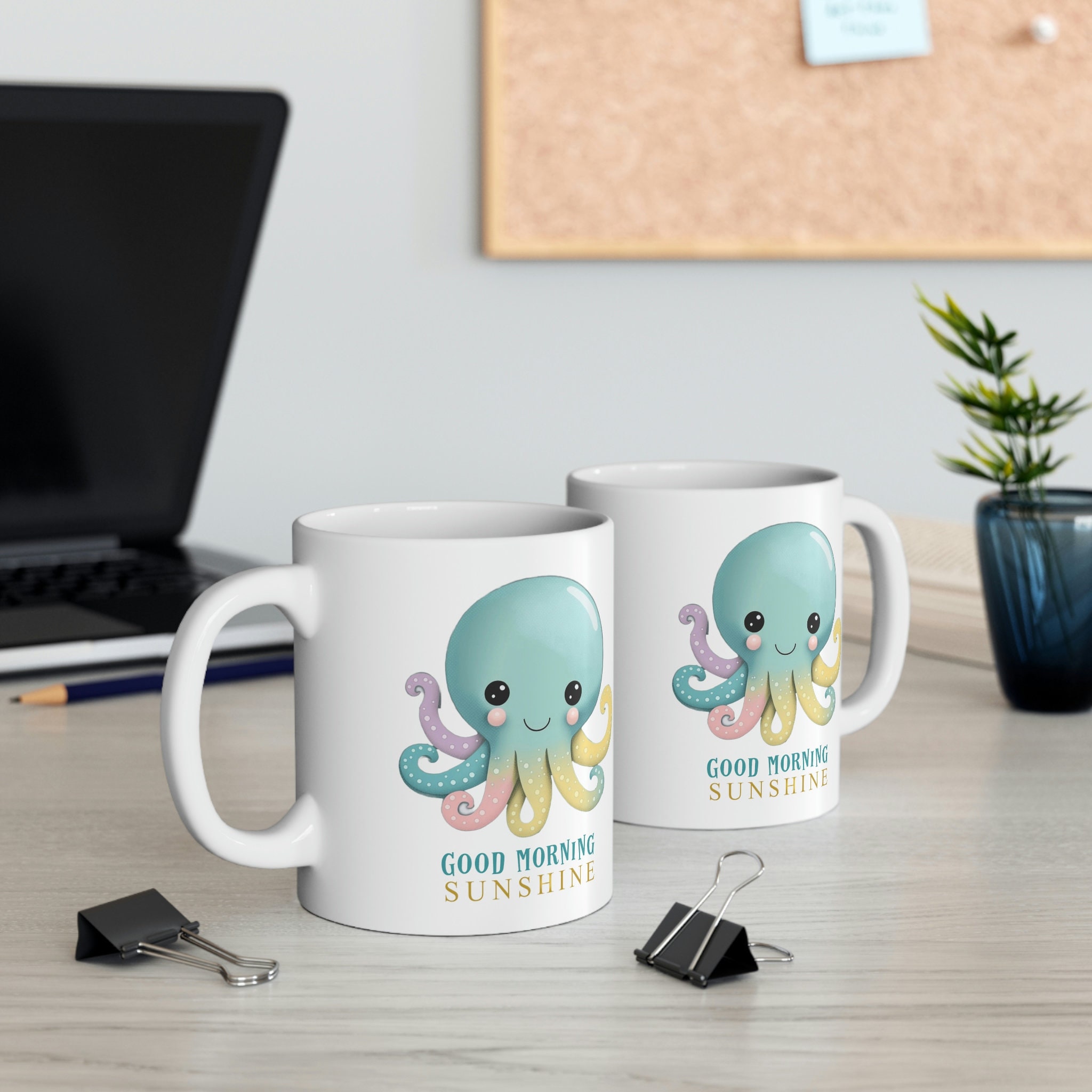 Tazas pulpo desayuno originales - Alta Calidad - Envío Rápido