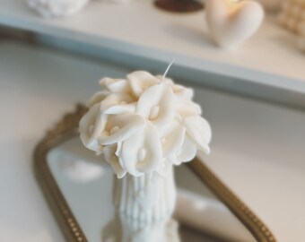 Scented Lily Bouquet Candle