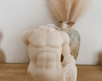 Augustus Handmade Candle  Ancient Romak Male