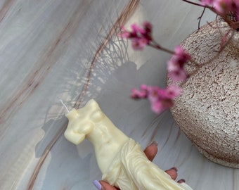 Anima| Body Torso Women Candle| The Goddess| Aesthetic|