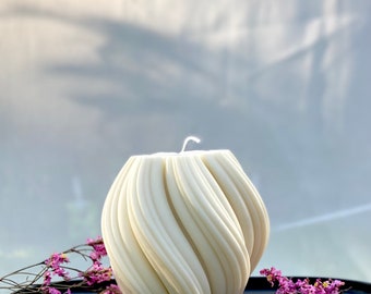 The Rolling Stone {large} Shaped Handmade Candle