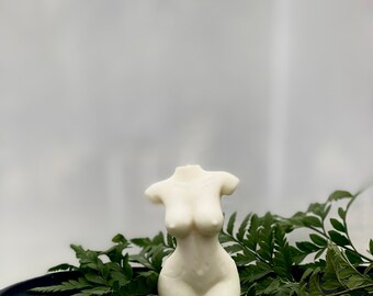Amor Candle Female Torso Handmade Soy Candle ..