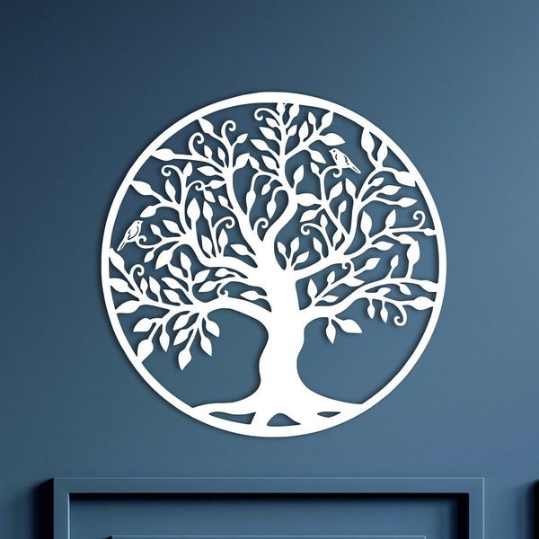 Baum des Lebens Dekor, Metall Wandkunst, Baum des Lebens Wanddekor, Wohnzimmer Wandkunst, Metall Wanddekor, Baum des Lebens Metall Wandkunst