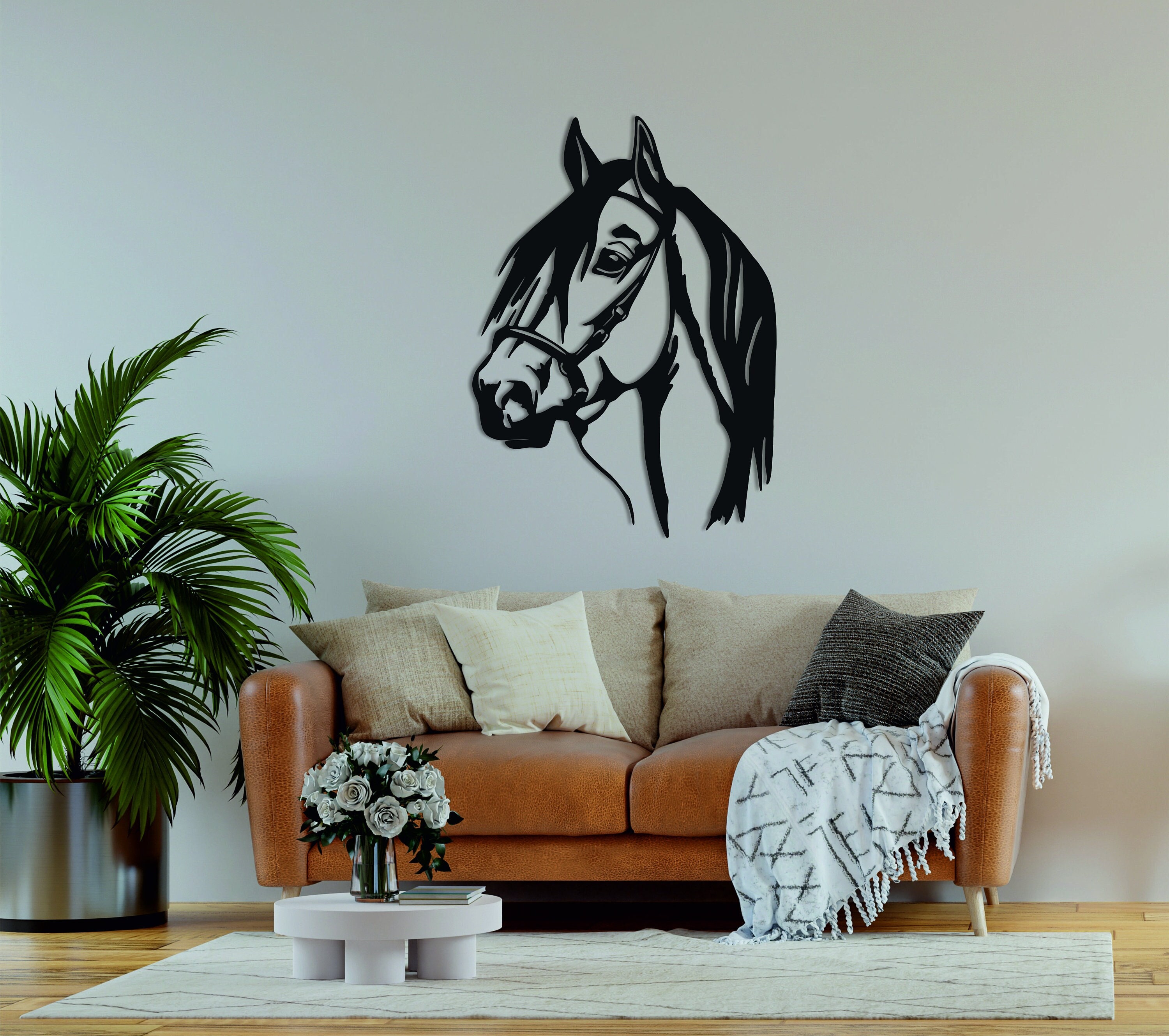 Metal Horse Wall Art Metal Horse Wall Decor Metal Horse Head Etsy