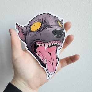 Drooling Beast Sticker