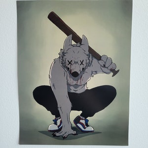 Run Bish Kunstdruck