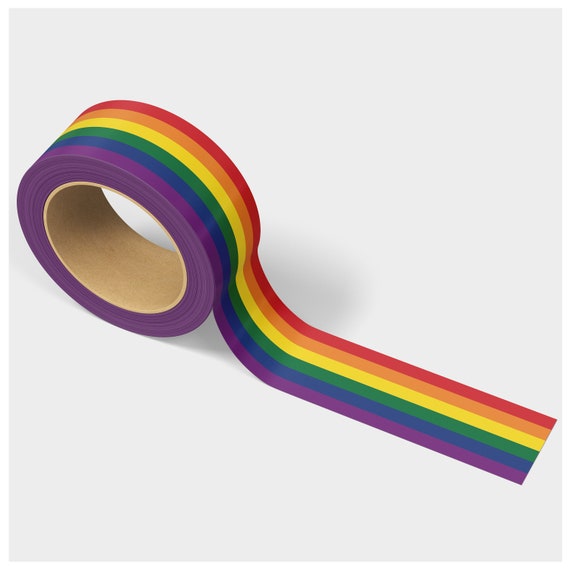 Rainbow Pride Flag Shipping and Packing Tape