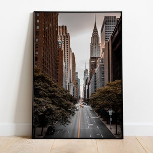 Chrysler Building Street, NYC Prints, Street Photography, Fine Art Photography Prints, EyeCandy Foto