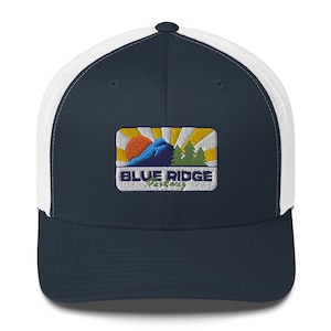 Blue Ridge Parkway Trucker Hat | Virginia hat, Appalachian Mountains, North Carolina hat, Trucker cap, Nature