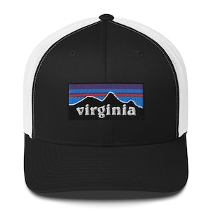 Casquette de camionneur des montagnes de Virginie | Chapeau Lynchburg, chapeau Virginia, Liberty University, chapeau Virginia Tech, chapeau UVA, casquette Trucker