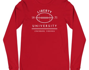 Liberty University Football Shirt | Liberty University Flames, Lynchburg Virginia, Football