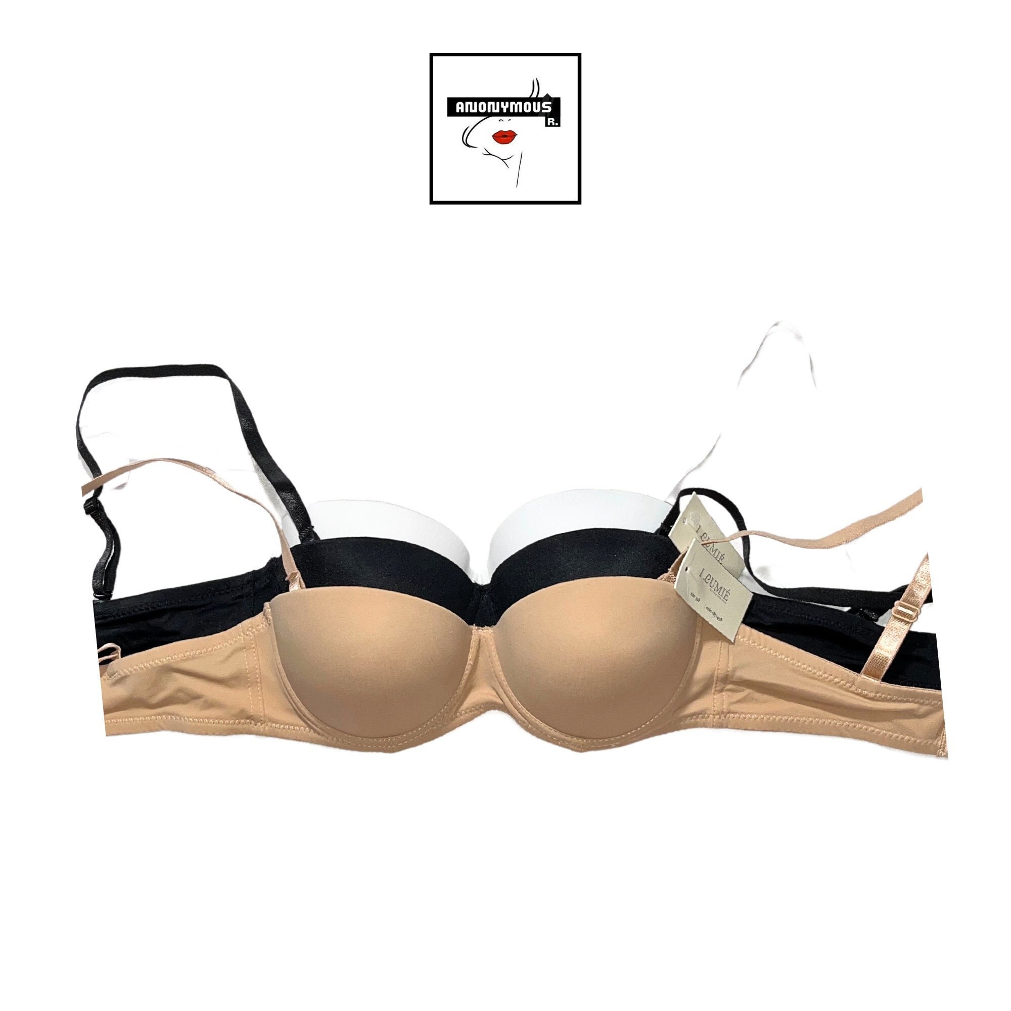 Buy self. Black Non Pad Wired Strapless Mesh Bra from Next Ireland