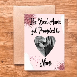 Biglietto di compleanno personalizzato o biglietto per la festa della mamma - Nani - Bibi - Dadi - Sud-asiatico, Desi Cards, Punjabi Writing - divertente