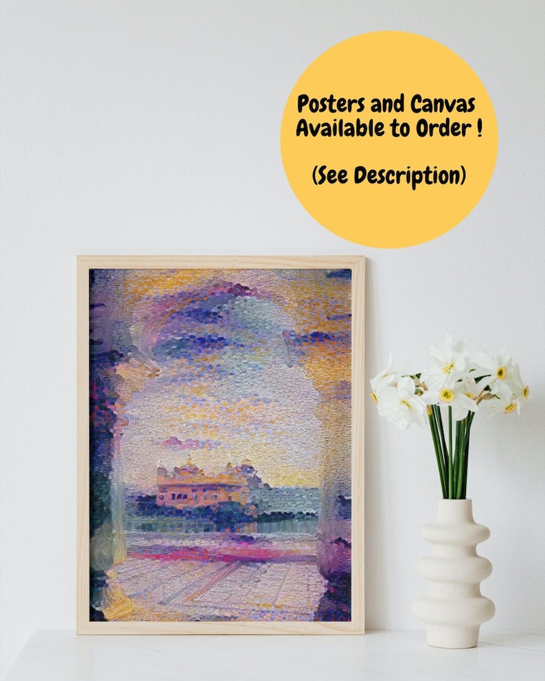 Printable Sikh Wall Art Harmandir Sahib