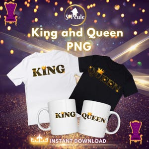 King and Queen, king and Queen PNG, graphic design, word graphics, African queen, African king