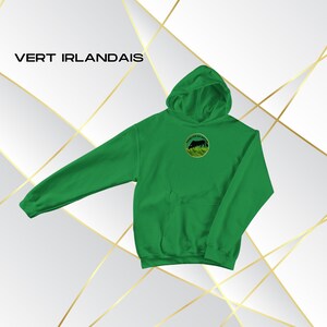 Des vêtements africains, Un hoodie africain, Vêtements Peul, Hoodie Peul, Hoodie Vache, Vêtements Vache, Vêtements Buffalo ,Sweat à capuche image 5