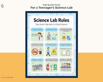 Science Lab Rules for Teenager (Middle to High School)