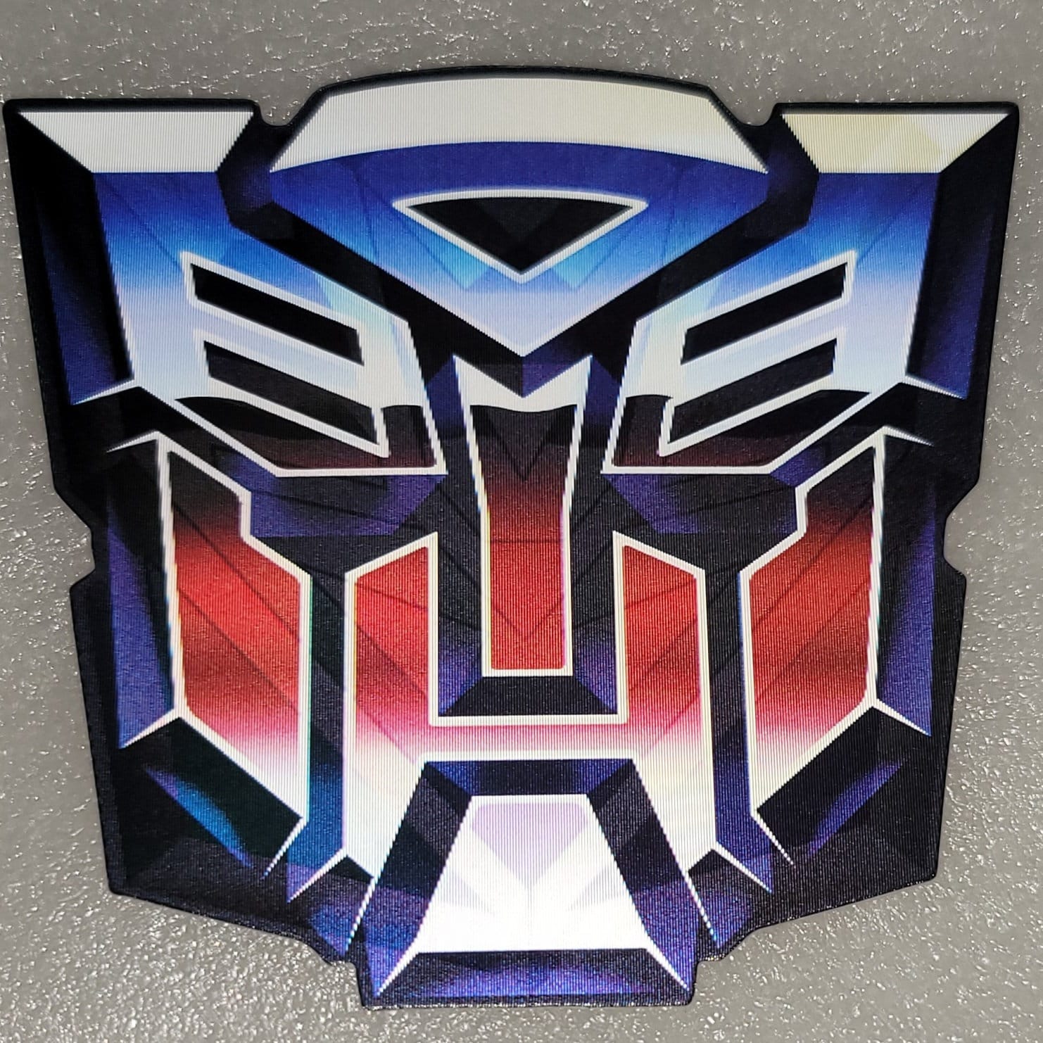 Holographic Lenticular Decal, Image Changing Waterproof Peeker Sticker ...