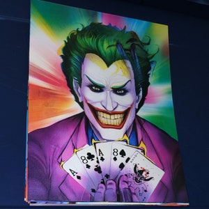 Payaso y tarjetas Póster lenticular holográfico 3D