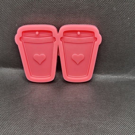 Dual Coffee Cup Silicone Mold Etsy