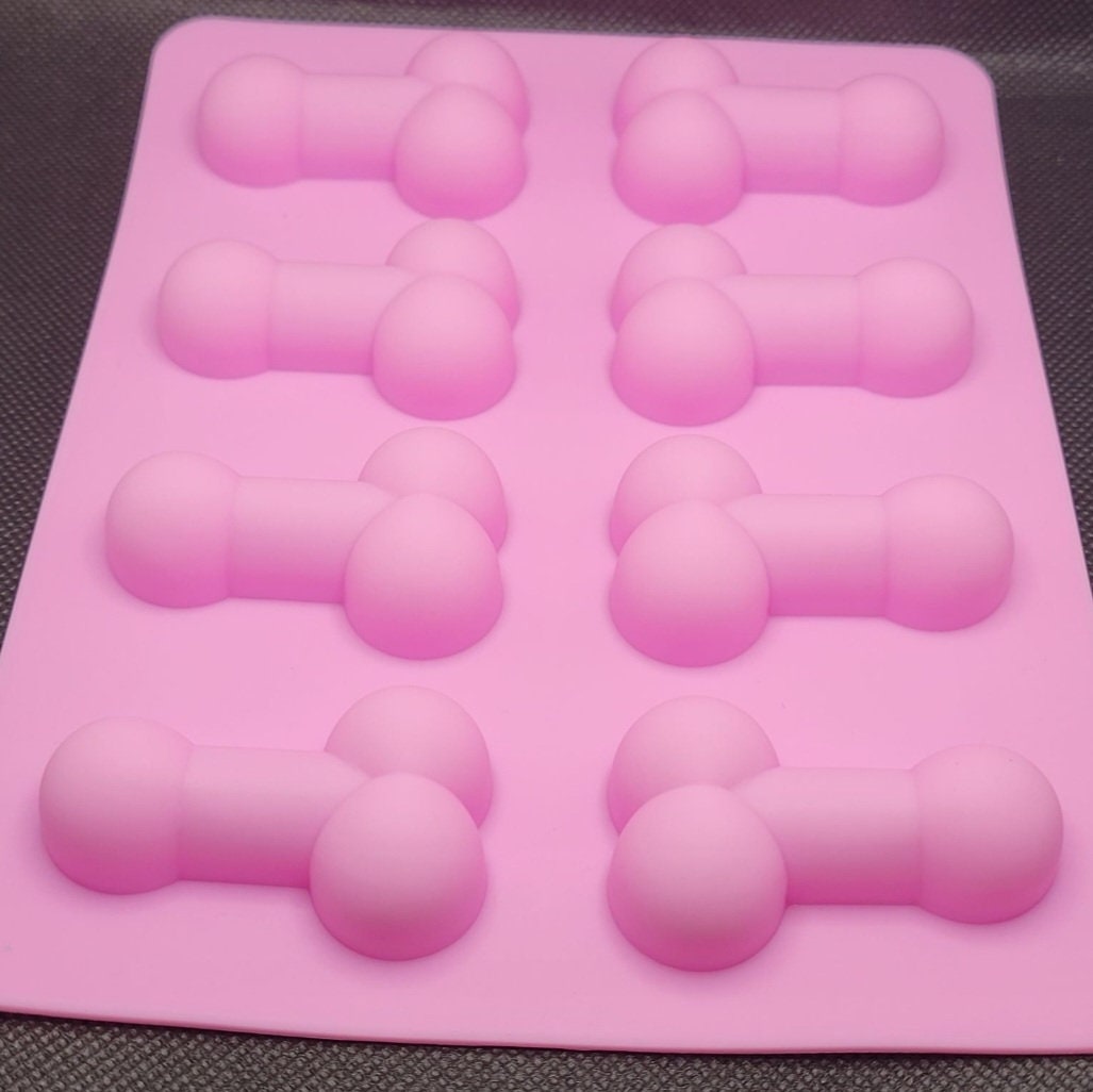 Silicone Penis Dick Ice Cube Tray prank Jelly Candy Mold Night Hen Party  funny