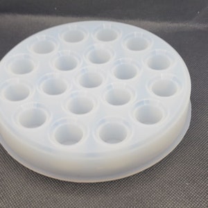 Molde de silicona de almacenamiento de 19 ranuras