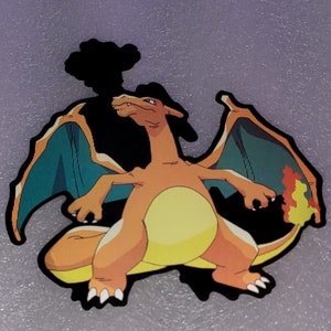 Dragon Holographic Lenticular Decal, Waterproof Peeker Sticker