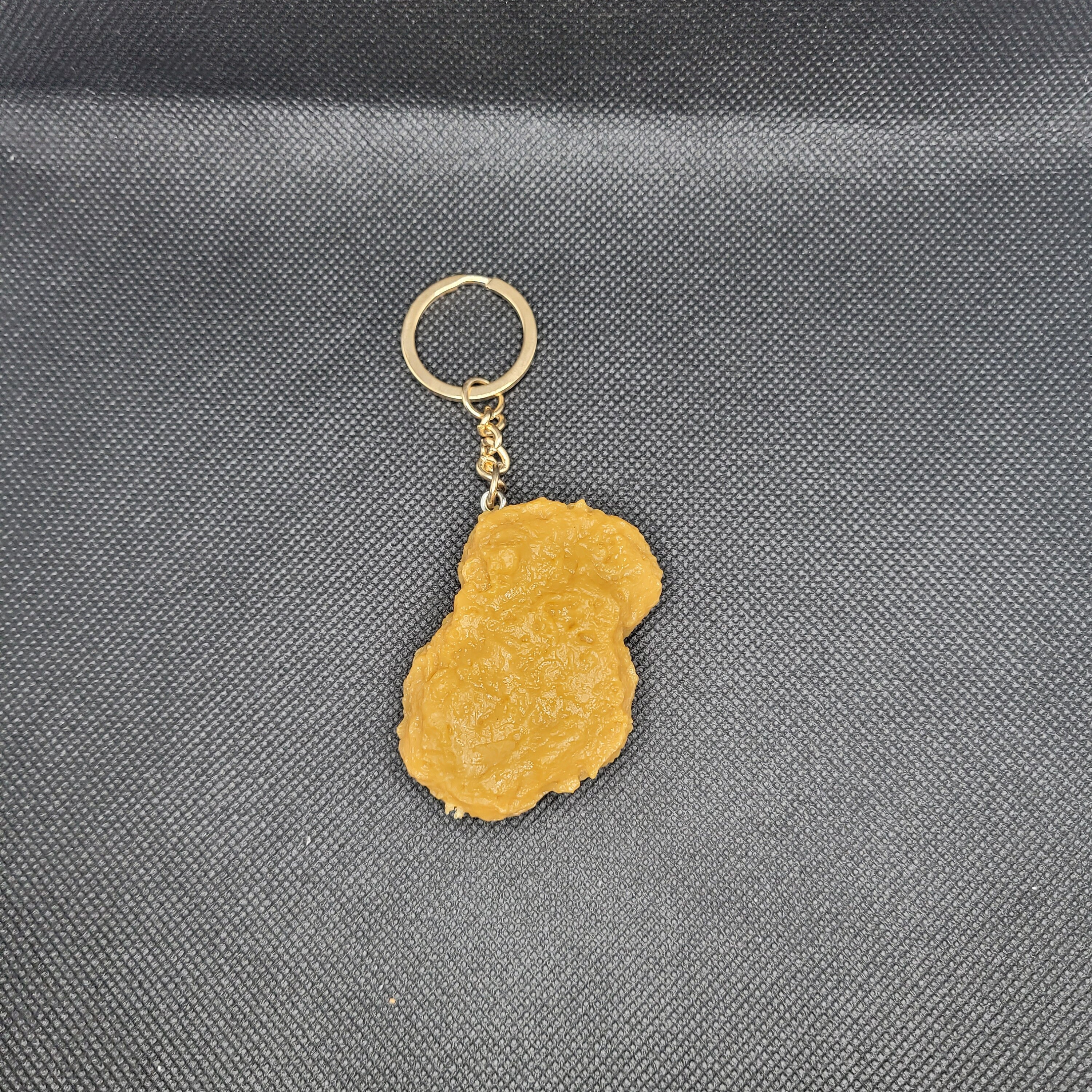 Amazon.com: Chicken Nugget Charm, Durable Lobster Clasp, Funny Zipper Pull  Charm for Nug Lovers : Handmade Products