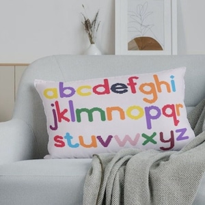 ABC sampler Alphabet letters | Cross Stitch Pattern | Quality Design | Instant Download PDF and SVG | Mono and Bi-color charts