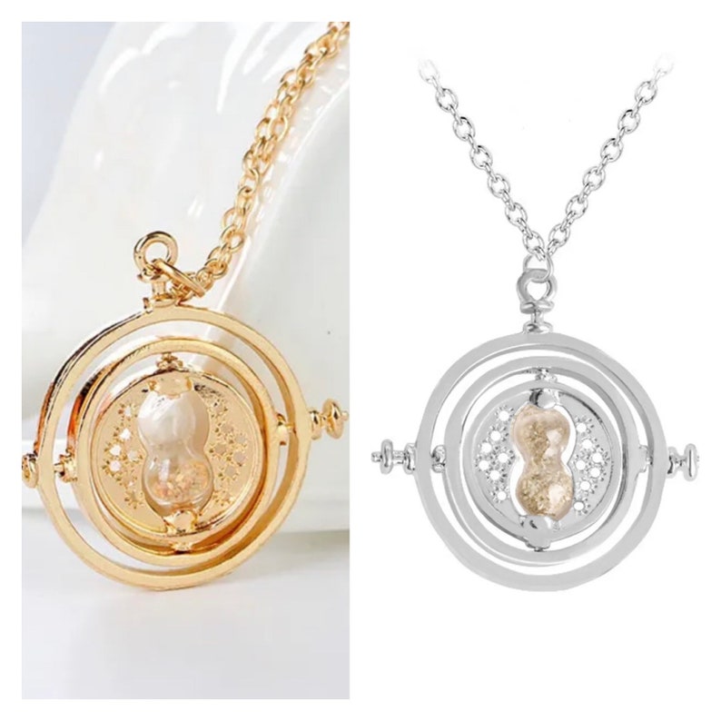 Pack of 10 Harry Potter Party Favor Gold or Silver Time Turner Etsy