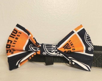 Edmonton Oilers Bowtie for pet collars