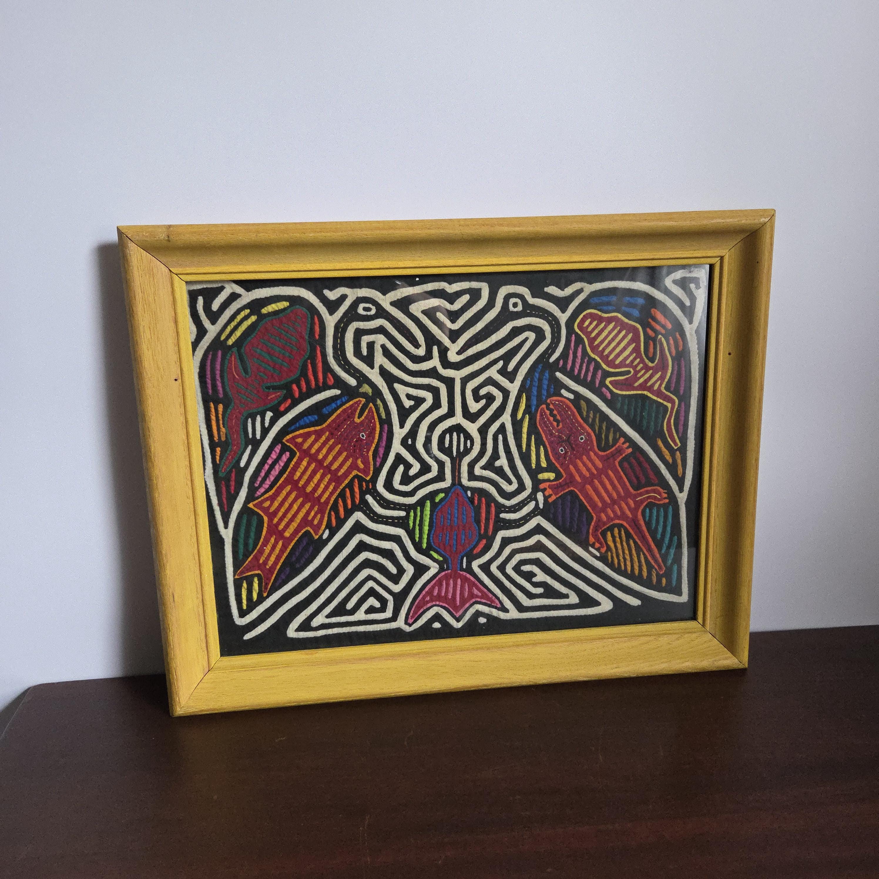 Panama Framed Molas - Etsy