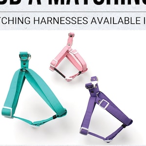 Step in harness for dogs, add a matching harness, dog harness available in 4 sizes from small through extra large