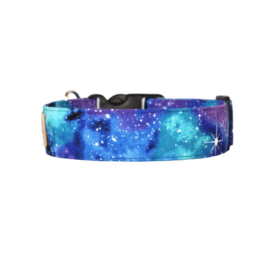 Galaxy Dog Collar, Space Dog Collar, Available in 15 Sizes Etsy